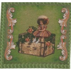 BAVLNĚNÝ PANEL - 10 x 10,5 cm 2RG186