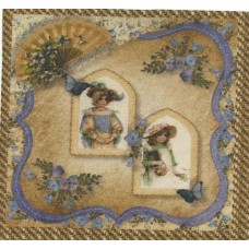 BAVLNĚNÝ PANEL - 10 x 10,5 cm 2RG188