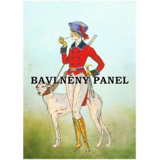 Bavlněná látka-panel A6063