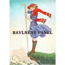 Bavlněná látka-panel A6068
