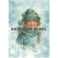 Bavlněná látka-panel A6081