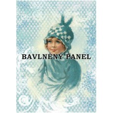 Bavlněná látka-panel A6083