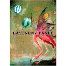 Bavlněná látka-panel A6097