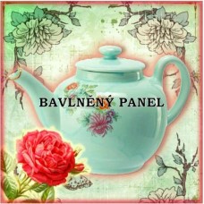 Bavlněná látka-panel A615B1