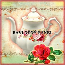 Bavlněná látka-panel A615B4