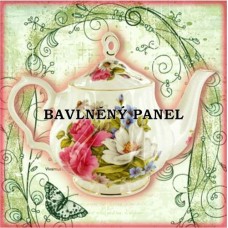 Bavlněná látka-panel A615D2