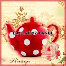 Bavlněná látka-panel A615D3