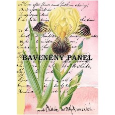 Bavlněná látka-panel A6176