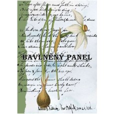 Bavlněná látka-panel A6177