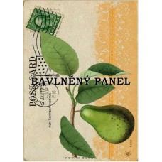 Bavlněná látka-panel A6205