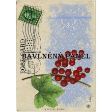 Bavlněná látka-panel A6206