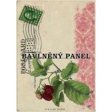 Bavlněná látka-panel A6209