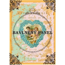 Bavlněná látka-panel A6211