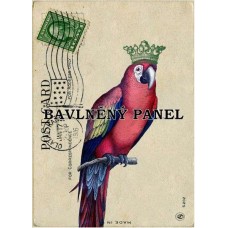 Bavlněná látka-panel A6233