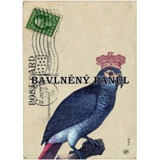 Bavlněná látka-panel A6236