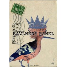 Bavlněná látka-panel A6238