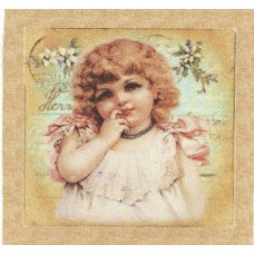 BAVLNĚNÝ PANEL - 9 x 9,5 cm 11RG56