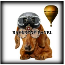 Bavlněná látka-panel A634a6