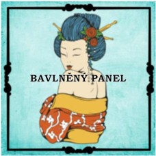 Bavlněná látka-panel A637c1