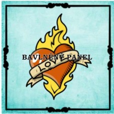 Bavlněná látka-panel A637c3