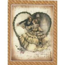 BAVLNĚNÝ PANEL - 8 x 10,5 cm 3RG605