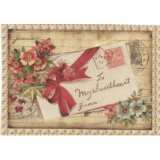 BAVLNĚNÝ PANEL - 10 x 14,5 cm 13RG38