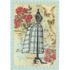 BAVLNĚNÝ PANEL - 11,5 x 17,5 cm 9RG274