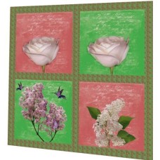 BAVLNĚNÝ PANEL - SADA 22,5 x 23 cm  2GS84