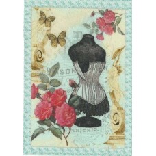 BAVLNĚNÝ PANEL - 9,5 x 14,5 cm 13RG60