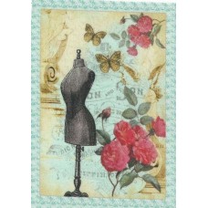 BAVLNĚNÝ PANEL - 9,5 x 14,5 cm 13RG61