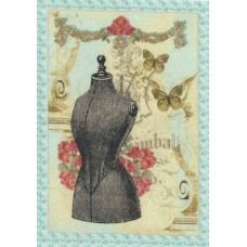 BAVLNĚNÝ PANEL - 9,5 x 14,5 cm 13RG62