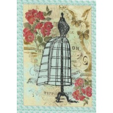 BAVLNĚNÝ PANEL - 9,5 x 14,5 cm 13RG65