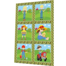 BAVLNĚNÝ PANEL - SADA 27 x 36 cm  DG7
