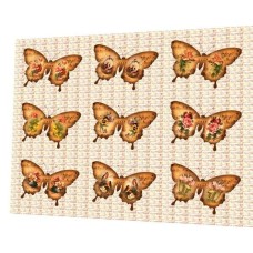 BAVLNĚNÝ PANEL - SADA 31 x 35,5 cm 2SGR17