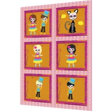 BAVLNĚNÝ PANEL - SADA 27 x 36 cm  DG40