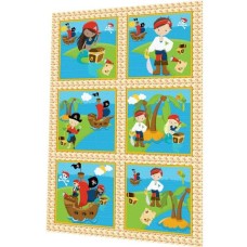 BAVLNĚNÝ PANEL - SADA 27 x 36 cm  DG47