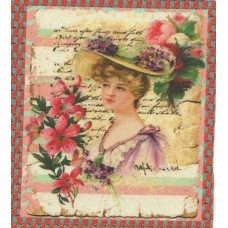 BAVLNĚNÝ PANEL - 10 x 12 cm 18RG51
