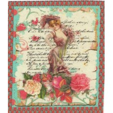 BAVLNĚNÝ PANEL - 10 x 12 cm 18RG55