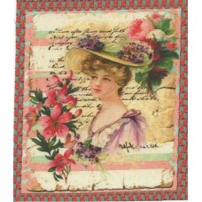 BAVLNĚNÝ PANEL - 10 x 12 cm 18RG58