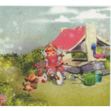 BAVLNĚNÝ PANEL - 13 x 14,5 cm 19RG6