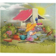 BAVLNĚNÝ PANEL - 13 x 14,5 cm 19RG9