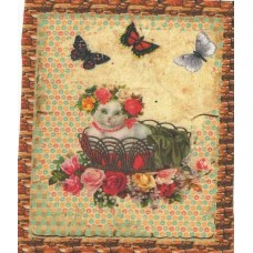 BAVLNĚNÝ PANEL - 9,5 x 11,5 cm 18RG80