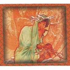 BAVLNĚNÝ PANEL - 12 x 13 cm 16RG382
