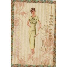 BAVLNĚNÝ PANEL - 13 x 17 cm 26RG206