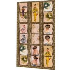 BAVLNĚNÝ PANEL - SADA 23 x 37 cm 3SGR40