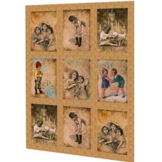BAVLNĚNÝ PANEL - SADA 30 x 38 cm  NS295