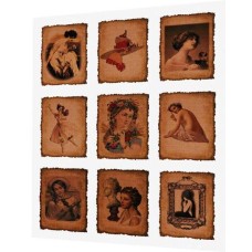 BAVLNĚNÝ PANEL - SADA 30 x 35 cm  GV11
