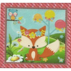 BAVLNĚNÝ PANEL - 10 x 11 cm 18RG194