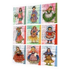 BAVLNĚNÝ PANEL - SADA 30 x 34 cm 2SGR117