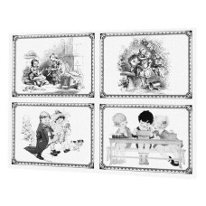 BAVLNĚNÝ PANEL - SADA 15,5 x 19 cm 1GS248